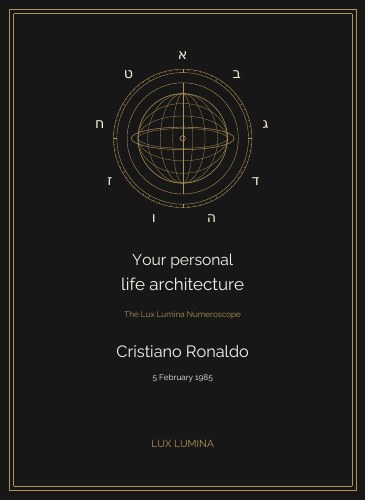 Cristiano Ronaldo — Lux Lumina
